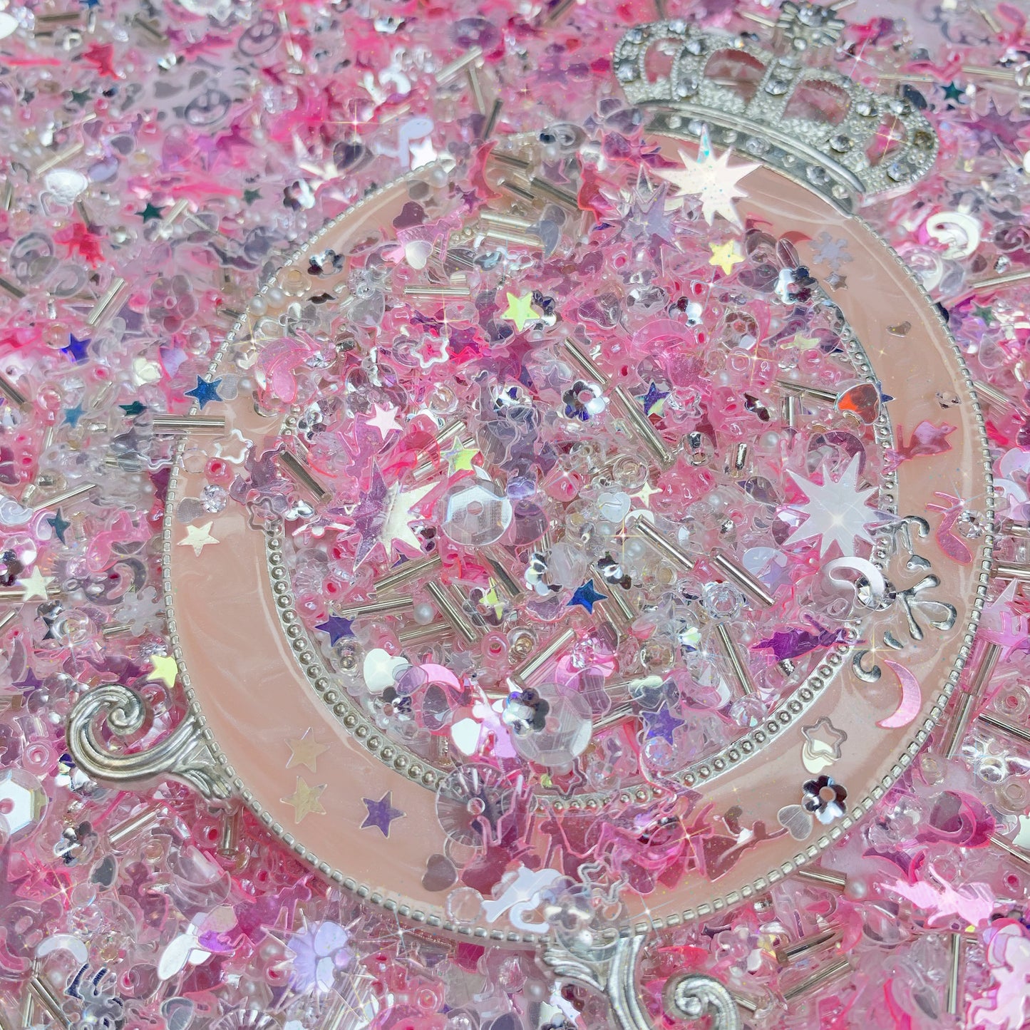 【M01 】Pink Sky - Women's Nails Charms Fashion Nail Accessory (Mixed)