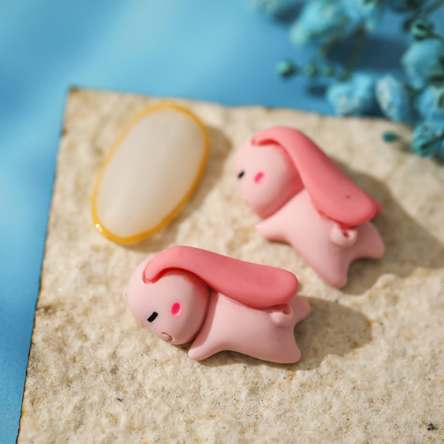 【C03】A Sleeping Rabbit - Women's Nails Charms DIY Charms